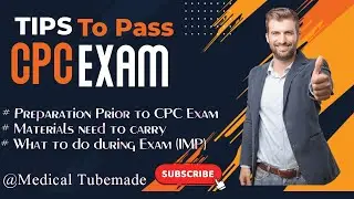 CPC EXAM TIPS | Tips for Taking an AAPC CPC Certification Exam | Preparing For Your  CPC Exam.