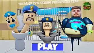 Escaping from a BARRY'S PRISON RUN! And BECAME a BARRY MRBEAST And SKIBIDI TOILET