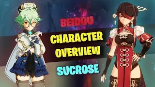 Character Overview - Sucrose and Beidou | Genshin Impact