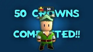 50 crowns completed !! | Stumble guys crown push 45 to 50 | The Obstinate