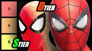 RANKING SPIDER-MAN'S CLASSIC DESIGNS (TIER LIST VIDEO)