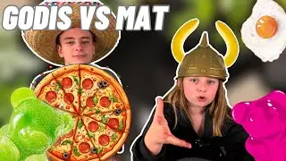 Gummy vs Real Food CHALLENGE - Godis vs Mat