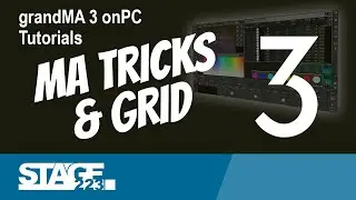 grandMA3 onPC Tutorial #11 | MATricks & GRID - Helpful Devices Selection
