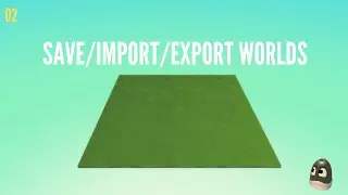 Kodu Game Lab - Beginner - 02 Saving/Importing/Exporting Worlds