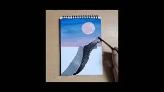 moon light scenerry/ creative  art