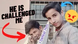 He is Challenged me || Cricket || Iqrash K VLogs