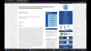 Cara Setting DOI Dan Aktivasi DOI Pada Jurnal Dan Menambahkan DOI Ke Artikel - Panduan OJS 3.3