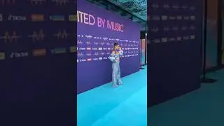 Eurovision 💙 Turquoise Carpet Photos 📸 #viral #eurovision #shorts #shortsfeed #trending #fyp #fypシ