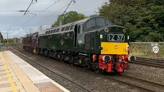 37685 & 40145 0z40 Castleton Hopwood - Carnforth Steamtown 8th October 2024