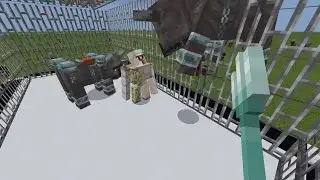 Iron golem vs Ravager