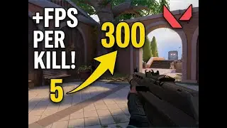 Every Kill Gives Me MORE FPS in Valorant… (Impossible Challenge)