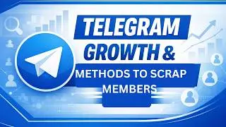 Telegram Scraping & Save Methods | How to Extract Telegram Members Safely 2026