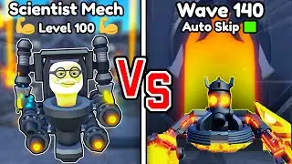 😱WOW!!🤯 NEW SCIENTIST MECH VS SECUTOR ASTRO TOILET - Toilet Tower Defense | Roblox
