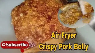 Crispy Pork Belly Gamit ang Air Fryer/ Nakapag Update na din ng Tax Sulit ang Lasa ng Crispy Belly