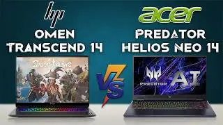 Omen Transcend 14 vs Predator Helios Neo 14 | Which One is The Best Gaming Laptops | Tech compare