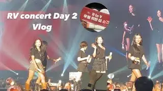 I went to R to V concert in Seoul #레드벨벳 #콘서트 | Day 2 Vlog 230402