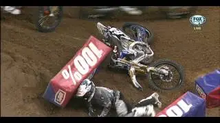Scott Champion Crash 250 Main Event AMA Supercross 2014 Houston