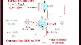 How to build a Transistor H-Bridge for Arduino, PIC