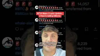 WTF! Major Crypto Update… (They’re Selling Billions)