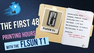 First prints and First impressions with the FLSUN T1