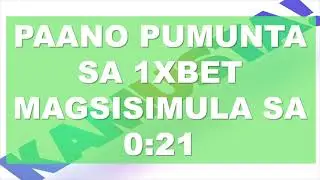 PAANO PUMUSTA SA 1XBET | HOW TO START BETTING IN 1X | TAGALOG TUTORIAL 2023