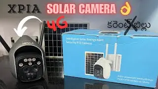 XPIA 4G SOLAR CAMERA | UNBOXING AND INSTALLATION