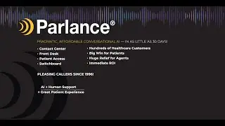 Parlance Conversational AI Demo — Confirmation and Directions