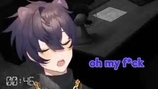 when he got junpscare by the door