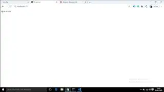 Angular 8 Tutorial -2- Hello World