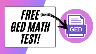 FREE Full GED Math Practice Test!