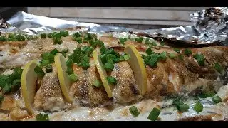 OVEN-BAKED PIKE PERCH