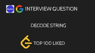 Decode String | Stack | Python | Leetcode - 394