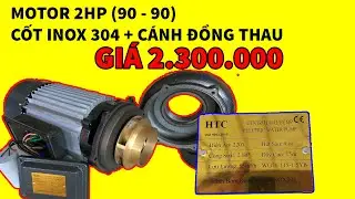 MÁY BƠM TƯỚI VƯỜN CÁNH ĐỒNG THAU | 2HP 90-90 | GIÁ 2.300.000 | HTC WG70-115-1.5YB 2HP