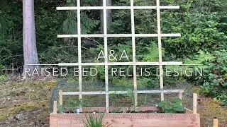Raised Bed Trellis Design