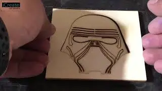 Atomstack A5 Pro - Making a Cake Tooper - Short Video