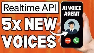 5x NEW Voices for OpenAI Realtime API: More Dynamic, More Expressive, More Natural
