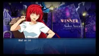 MELTY BLOOD: TYPE LUMINA Training with Aoko