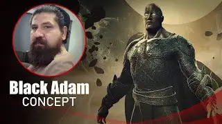 Black Adam Concept | Dheep Studio | Muhammad Zahid Raza Khan | Zbrush-Time-Laps
