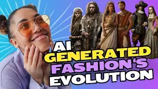 Evolution of Fashion's Style Throughout History reimagined by ai