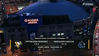 Penguins @ Canucks (October 26, 2024)