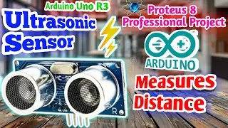 Ultrasonic Sensor - How to use Ultrasonic Sensor in Proteus 8 Professional with Arduino IDE in 2024