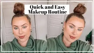 QUICK AND EASY DAILY MAKEUP ROUTINE! | Corie Mac