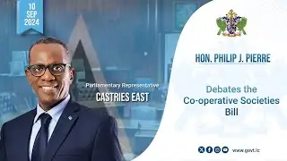 Hon. Philip J. Pierre, Debates the Co-operative Societies Bill