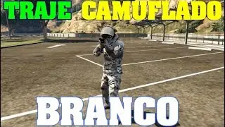 GTA V ONLINE: TRAJE CAMUFLADO BRANCO