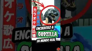 👾ENCUENTRO a GODZILLA de VERDAD con GOOGLE MAPS🗺️ #godzilla #shorts #catchoncamera