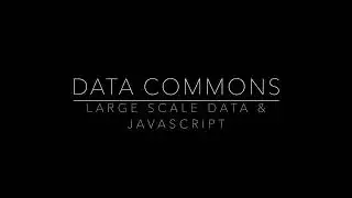 "Data commons" and JavaScript: Turn your large scale census data project into something visual?