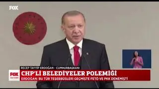 CB.Erdoğan Belediyelere FETÖ Ve PKK Benzetmesi!