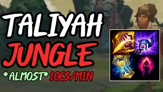 Learn Taliyah Jungle and Dominate - ALMOST 10 CS/MIN - Season 11 Taliyah Jungle Guide (Runes Builds)