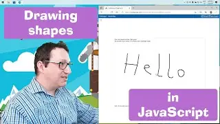 JavaScript tutorial 2/24: Drawing shapes on canvas using p5.js in codeguppy | Coding for beginners