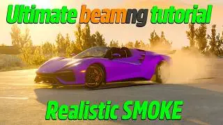 💨🔥How to Make Tire Smoke More Realistic in BeamNG 🚗💨